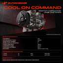 A-Premium Air Conditioner AC Compressor with Clutch Compatible with Honda Fit 2007 2008