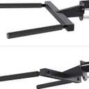 SELEWARE Squat Rack Attachment, Y-Shaped Dip Bar Attachment, Nordic Hamstring Curl Attachment and Lever Arms for 2x2 or 3x3 Power Rack with 5/8" or 1" Hole, Power Cage Accessories for Home Gym