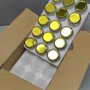 BIGIVACA 6 oz Mini Honey Jars - 30 Pack Hexagon Glass Jars with Wood Dippers, Gold Lids, Bee Pendants, Jutes, Stickers for Wedding Favors, Party Favors, Candle Making