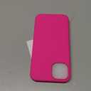 ORNARTO Compatible with iPhone 13 Case 6.1, Slim Liquid Silicone 3 Layers Full Covered Soft Gel Rubber Phone Case Protective Cover 6.1 Inch-Hot Pink