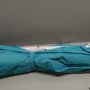 AMMSUN 8 Feet Large Beach Umbrella with Sand Anchor Heavy Duty High Wind Portable Outdoor Umbrellas UV 50+ Protection Air Vent Tilt Patio Garden Pool, Teal