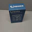 WIBIMEN Ice Cube Tray with Lid and Bin - Round Ice Trays for Freezer with Lid - Ice Cube Trays for Freezer with Ice Container (1"-2PACK Pink)