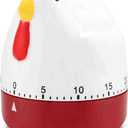 Cute Kitchen Timer, Mechanical Lovely Chicken Timer 60 Minute Egg Kitchen Cooking Digital Manual for Kids Mechanical