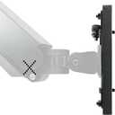 Counterweight for Monitor Arm - 1.1Ib/3.3lb/5.5lb Iron Weight Plate with VESA 75/100 Holes, Universal Compatible for Phone & Tablet Mounts, Solve Monitor Stand Sagging & Floating Issues (5.5)