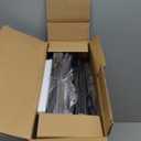 Furnulem Black Night Stand, Small Dresser for Bedroom, Nightstand with 3 Fabric Storage Drawers and 2-Tier Shelf, End Table Side Furniture for Closet, Hallway, Nursery, Sturdy Steel Frame, Wood Top