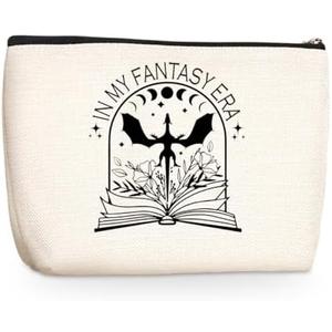 Fantasy Dragon Makeup Bag Fantasy Book Lovers Gifts Bookish Gifts Cosmetic Bag Halloween Christmas Birthday Gifts for Readers Women Girls Friends Wife Book Accessories Travel Toiletry Bag, Set of 5 Fantasy Dragon Makeup Bag Fantasy Book Lovers Gifts Bookish Gifts Cosmetic Bag Halloween Christmas Birthday Gifts for Readers Women Girls Friends Wife Book Accessories Travel Toiletry Bag, Set of 5