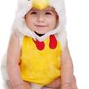 Kewlent Halloween Thanksgiving Infant Chicken Costumes Baby Rooster Costume For Girls And Boys (0-6 Months, Yellow)