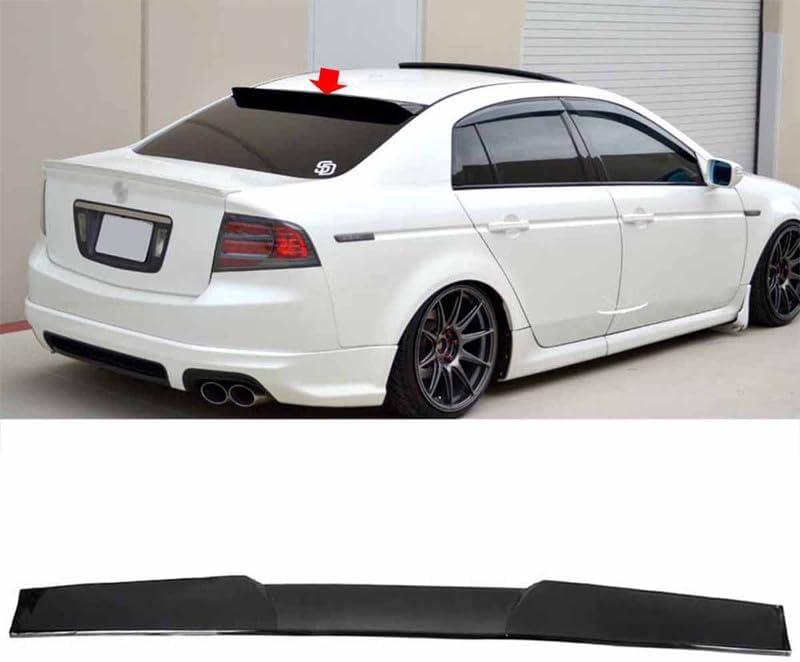Window Deflector Fit for 2004-2008 ACU.ra TL Sedan Rear Roof Window Spoiler Wing Adjustale Glossy Black