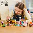 LEGO Animal Crossing Creative Houses: Seasons of Fun Building Toy - Pretend Play Set for Girls & Boys, Ages 7+ - Create 2 Houses W/1 Set of Building Blocks for Kids - Gift Idea for Birthdays -77057