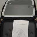 MOMIRA Makeup Train Case with Light & Mirror Large Cosmetic Organizer with Adjustable Dividers for Cosmetics,10X Magnifying Makeup Mirror,Pink (Small)