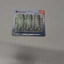 USA Bass Tackle Patriot Shad - Scent Infused Paddle Tail Swimbaits Pre Rigged Fishing Lures Premium Bait Strong Owner Hook, Fishing Gear for Bass Freshwater Predator Fish (1/4oz - 2.8", Chart Electric Blue)