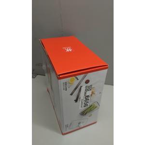 ZWILLING Fresh & Save Vacuum Sealer Machine Starter Set with Airtight Food Storage Container Glass, Sous Vide Bags, Meal Prep