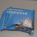 Carer Incontinence Underwear for Men, Washable 80ML Reusable Cotton Waterproof Leak Proof Boxer Briefs with Front Absorbency for Light Bladder Leakage 5 Pack (2 Black/2 Gray/Blue, 3X-Large)