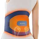 Portable Heating Pad for Back, Cordless Wearable Heat Belt with Massager for Lower Back Pain Relief, Battery Powered 8000 mAh Rechargeable, MAXwarm 3.0, Gift for Women Men 90-310 lbs