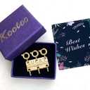 kcctoo Necklace Layering Clasp Womens Jewelry Separators 18K Gold and Silver Magnetic Multiple Necklace Clasp for Women Layered Look