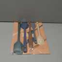 5 Pieces Silicone Spatula Set, Food Grade Rubber Spatula, Upgrade Strong Handle with Ergonomic Grip, Heat Resistant Up to 600F for Nonstick Cookware, Cooking (Neutral)