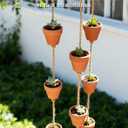 Riseuvo 32pcs 2" Small Mini Terracotta & Clay Pot Planter - Cactus Flower Nursery Terra Cotta Pots with Drainage, Perfect for Indoor/Outdoor Plants, Crafts