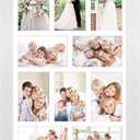 13x21 Collage Frame, 10 Open 4x6 Photo Frame Collage for Wall
