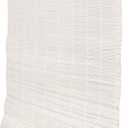 CHICOLOGY Bamboo Roman Shade, Cordless Light Filtering Woven Wood Window Treatment for Living Room, Dining Room, Kitchen & Office, Natural Bamboo Blinds for Boho Coastal Decor, Snow, 27" W x 64" H