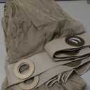 Silver Fabric Shielding 1 Curtain Panel EMF & RF Protection