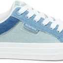 Rocket Dog Women's Cheery Sneaker, Blue Combo, 8.5,Bondi Denim Blue