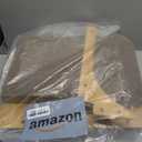 YEMOO ​Cat Scratcher, Double Layer Cat Scratching Board, L Shaped Vertical Cat Scratcher for Wall and Couch Protection, Cat Cardboard Scratcher with 5 Ball Toys For Indoor Cats 