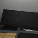 50" W Storage Ottoman Bench with Safety Hinge, Load up to 660 lb Ottoman with Storage, Upholstered Tufted Entryway Bench with Seating for Living Room, Bedroom, Entryway, Dark Gray