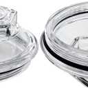 21-36 Oil Caps Bath Dust 2 PCS K71-148-00 Replacement for 9K-10K General Duty Axles 1989-2009 10K HD 12K 15K 4.0" Threads Trailer Axle Plastic Screw-on Oil Cap Kit with Rubber Plugs