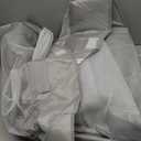 50 x 50 inch Baby Playpen with Mat Small Playpen for Babies and Toddlers Baby Fence Playards (Dark Gray + Mat)