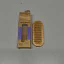 Rui Smiths CarbonConscious Wooden Nail Cleaning Brush with 2-Sided Bristles for Manicure and Pedicure Grooming | Made with Wood and Pig Bristles