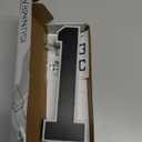 ISUNMEA 9 Inch Solar Lighted House Numbers for Outside, Light Up Waterproof LED Address Numbers Signs for Houses, Large Personalized Illuminated Exterior Modern House Numbers Light (1-Black, 9IN)