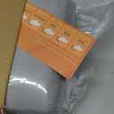 King Quilt Set  104"x90" Soft Washed 3-Layer Lightweight Bedspread with Multi-Lock Quilting, Minimalist Nordic Bedding, All-Season Quilt for Spring, Summer & Fall (1 Quilt + 2 Pillow Shams), Grey