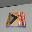 Urdar Brunnr Rug Carpet Non Slip Grippers, Reusable Rug Tape Pads, Strong Adhesive Carpet Grippers for Area Rugs, Keep Corners Flat, No Damaging for Floor Removable, 12Pcs