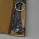 12 Inch Rebar Stakes Heavy Duty 10 Pack, J Hook Ground Stakes, Galvanized Steel Trampoline Stakes, Tent Anchor Kit Anti-Rust, Drip Hose Wind Stakes, Black