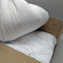 puredown Euro Pillow Inserts 26 x 26 (Pack of 2, White), Down Feather Pillow Stuffer, Premium White Pillows for Bed, Couch, and Cushion