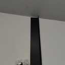 30"Slide-in Range Rear Filler Kit Universal Stainless Steel Stove Gap Filler, Stove Trim Kit for Use Between Stove and Backsplash Fits Whirlpool and Most Brands of Kitchen Stove Kits (Black, 30")