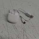 Wireless Earbuds, Bluetooth 5.4 Headphones In Ear with Noise Cancelling Mic, Bluetooth Earbuds Stereo Bass, IP7 Waterproof Sports Earphones, 32H Playtime USB C Charging White Ear Buds for Android iOS