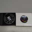 MuGo Bluetooth Shower Speaker, 360° HD Stereo Sound, IPX7 Waterproof Wireless Speaker Bluetooth 5.3 with RGB Lights, Suction Cup and Microphone, Small Shower Radio for Home/Party/Outdoor/Gifts