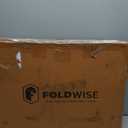 FoldWise Foldable Standing & Rolling Desk, Upgraded Portable Desk on Wheels, X-Large