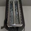 Elite Gourmet ECT-3100 Long Slot 4 Slice Toaster, Reheat, 6 Toast Settings, Defrost, Cancel Functions, Built-in Warming Rack, Extra Wide Slots for Bagels & Waffles, Stainless Steel & Black