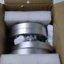 4PCS 5x112mm to 5x114.3mm Flange Hubcentric Wheel Adapter Spacers 20mm Hub Centric Wheel Adapter with 12x1.5 Thread Pitch