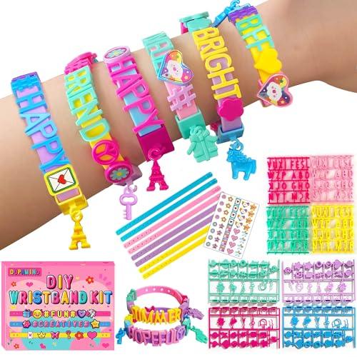 Dupamind Friendship Bracelet Making Kit for Girls, Christmas Gifts Art & Craft Kits for Kids, DIY Jewelry Making Kit, Birthday Present for Ages 4-12, Toy for Age 4, 5, 6, 7, 8, 9, 10, 11, 12 Years Old