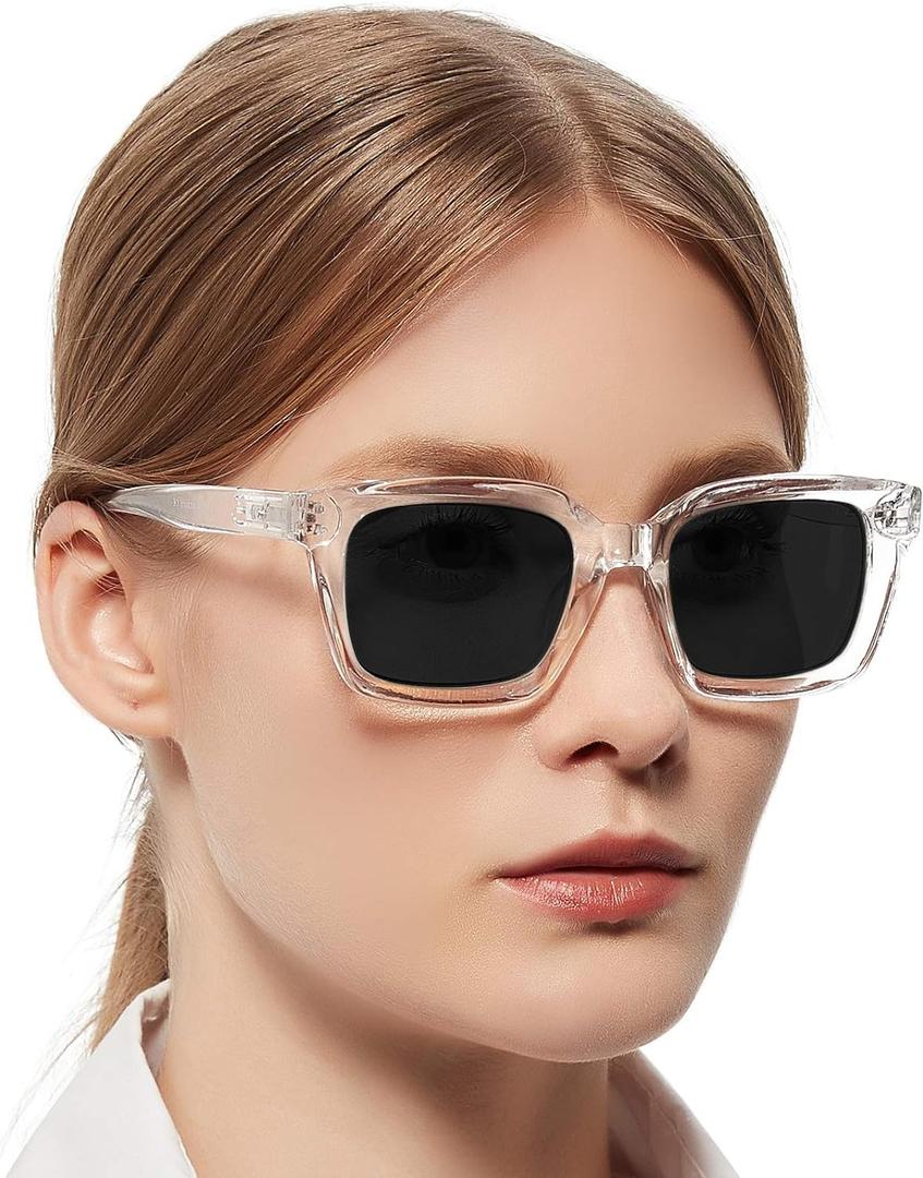 MARE AZZURO Outdoor Reading Glasses Women Filter UV Sunglasses Readers 0.5 0.75 1.0 1.25 1.5 1.75 2.0 2.25 2.5 2.75 3.0 3.25 3.5 3.75 4.0 (Transparent, 3.75)