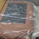 Car Seat Covers Full Set, Breathable Leather Automotive Front and Rear Seat Covers, Car Seat Protectors Full Set,Universal Automotive Vehicle Seat Cover for Most Sedan SUV Pick-up Trucks, Brown&Black