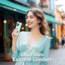 Designed for iPhone 16 Pro Case with Screen Protectors, Liquid Silicone Microfiber Lining Soft Rubber Shockproof Anti-Scratch Love Pattern Phone Case for iPhone 16 Pro Protective Cover Women (Cyan)