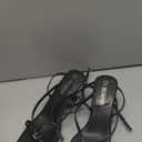 DREAM PAIRS Women's kitten Low Strappy Lace Up Heels Open Square Toe Thong Ankle Strap Heels Sexy Fashion Comfort Dress Shoes Party Sylvestra Pumps Heeled Sandals (8.5)