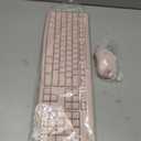 Logitech MK270 Wireless Keyboard and Mouse Combo for Windows, 2.4 GHz Wireless, Compact Mouse, 8 Multimedia and Shortcut Keys, 2-Year Battery Life, for PC, Laptop - Rose