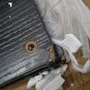 HOOBRO Bakers Rack with Power Outlet, Microwave Stand with 5 S-Shaped Hooks, Coffee Bar, Kitchen Storage Shelf, for Kitchen, Living Room, Black BB07UHB01