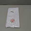Ladies Handkerchiefs for Women Soft Cotton Flower Embroidered Handkerchief Women Vintage Floral Lace Handkerchiefs for Wedding Party (White)