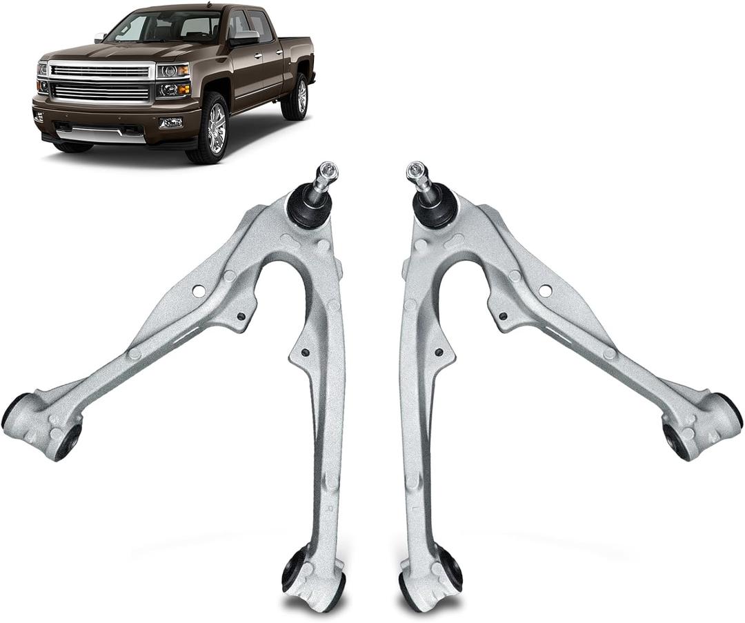 Front Lower Aluminum Control Arm Ball Joint Replacement for 2014-2017 Chevy Silverado 1500 SuburbanTahoe Cadillac Escalade GMC Sierra 1500 Yukon XL